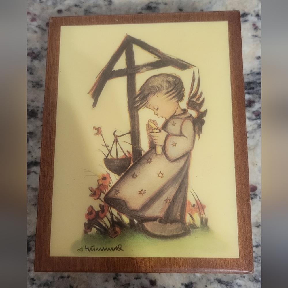 Vintage Hummel MUSIC Jewelry Box